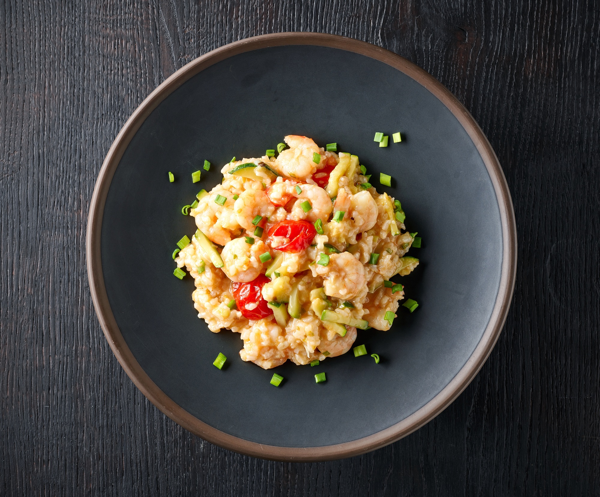 plate of risotto